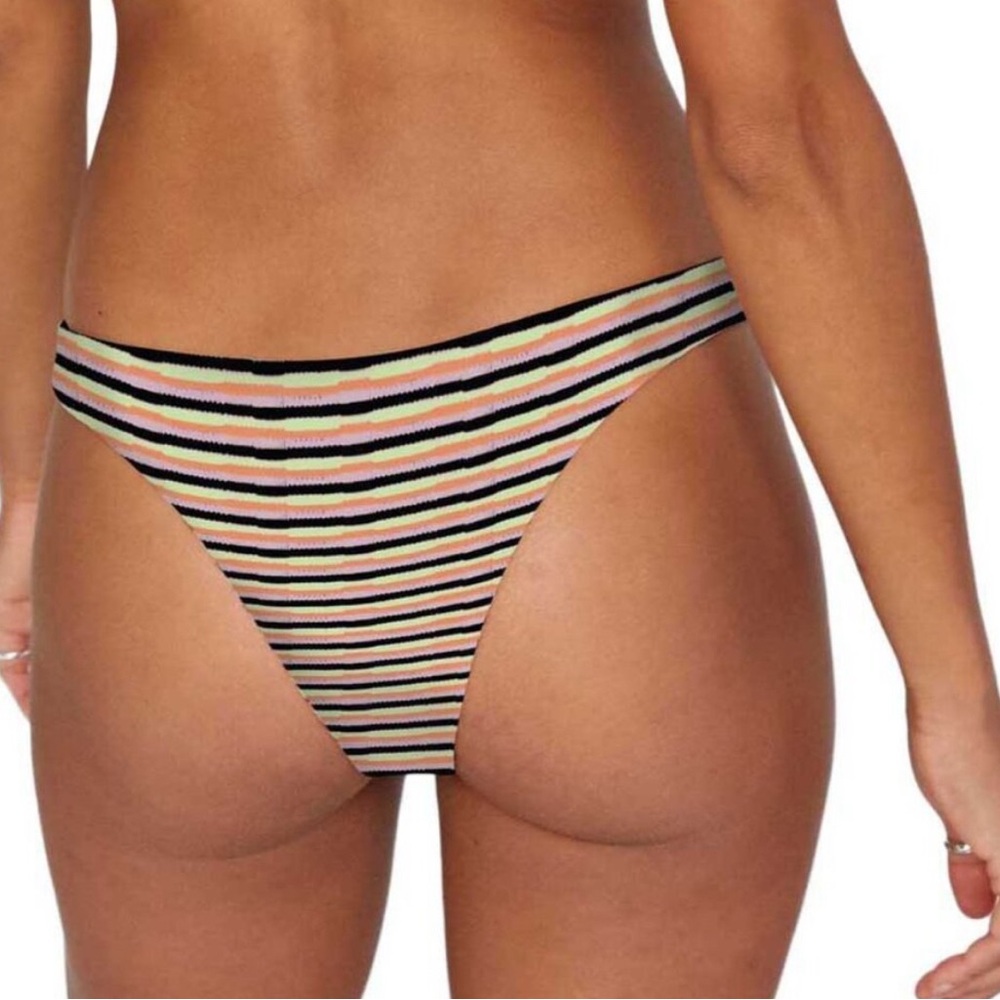 RVCA Multicolor Cosmic Striped Bikini bottom